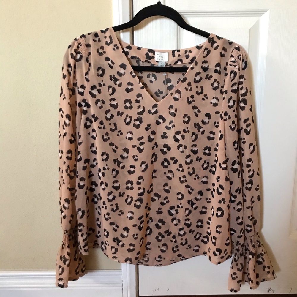 Leopard blouse